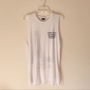 Topshop workout muscle tee (size S)